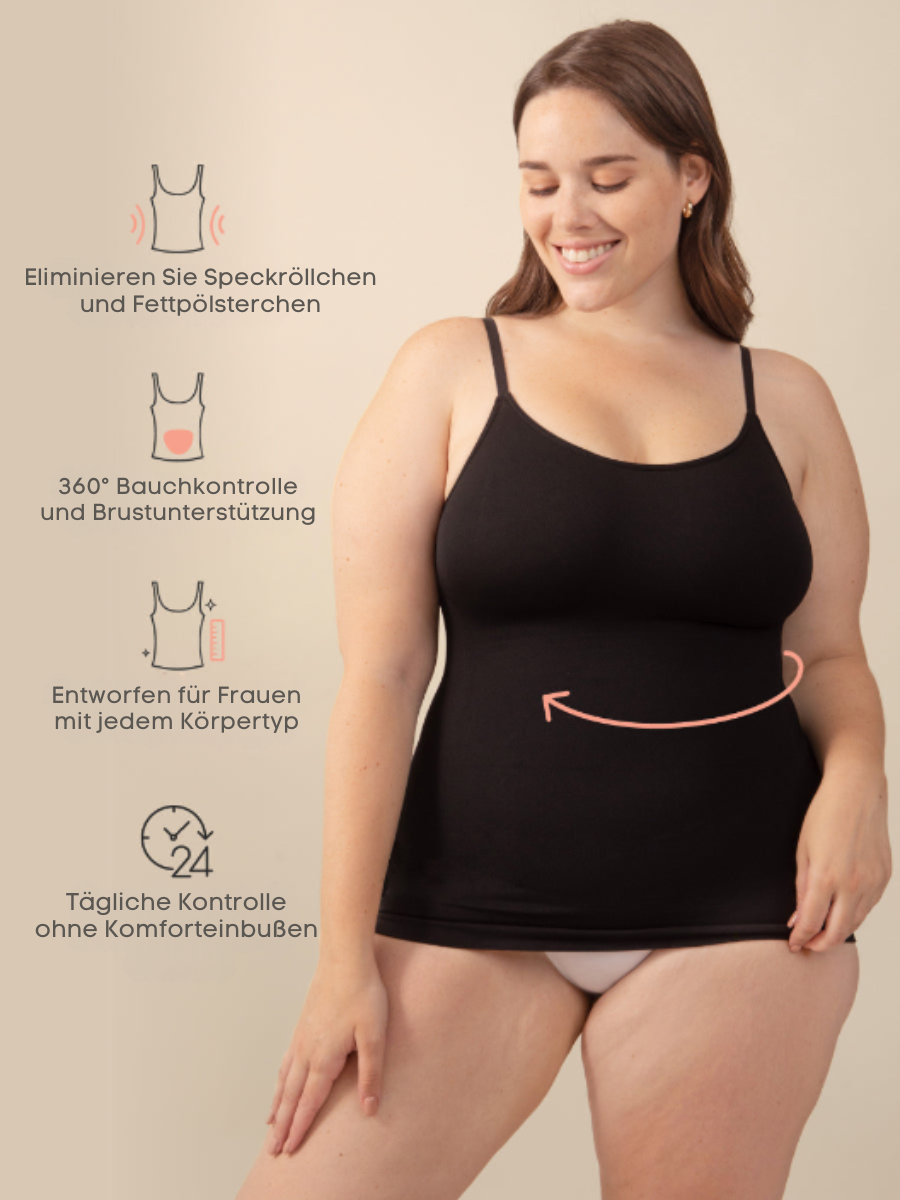 CurveSmooth Cami Top – Rundhalsausschnitt