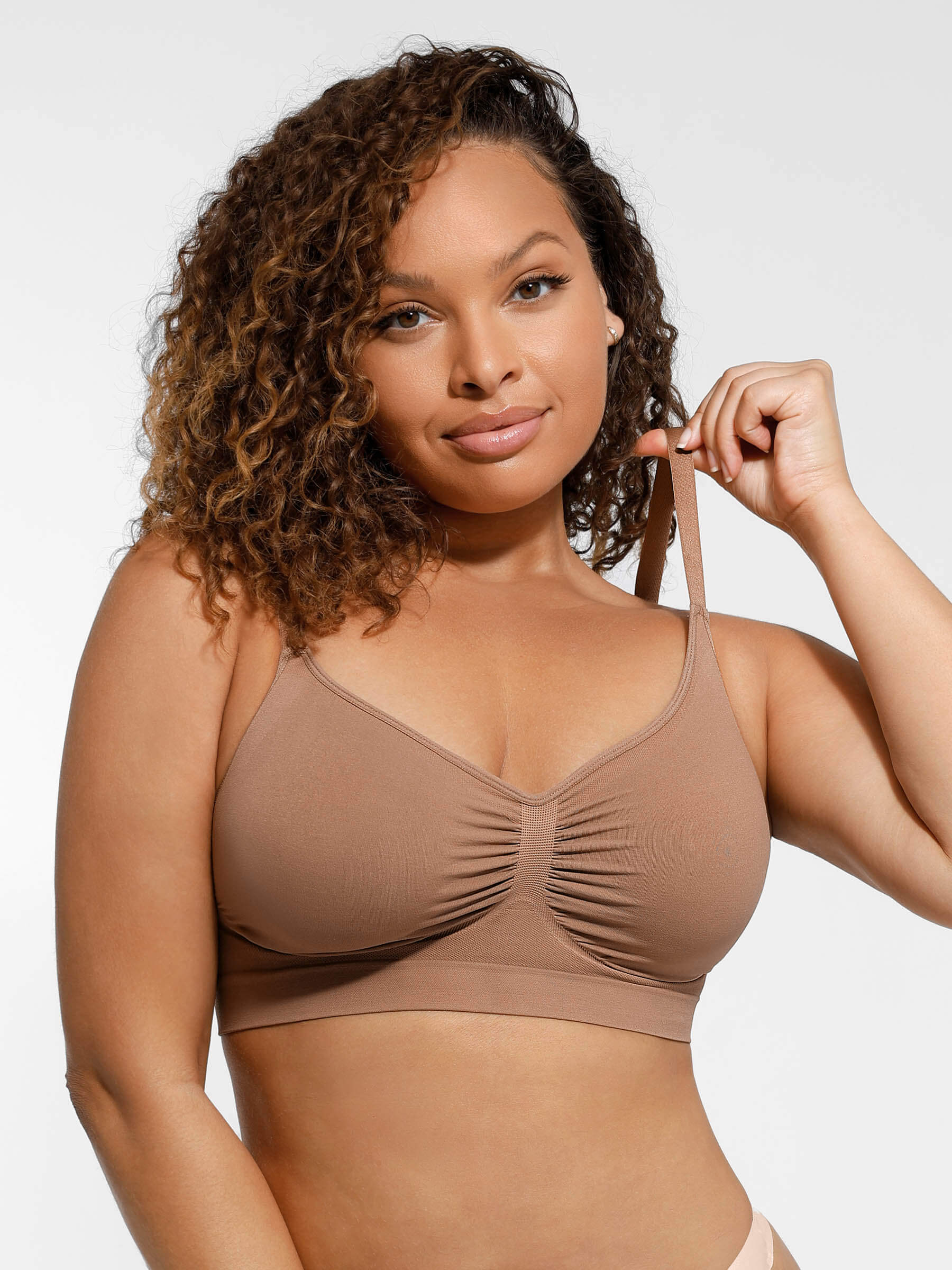 MV® Everyday Seamless | Beugelloze Shaping-BH met Steun en Verstelbare Bandjes