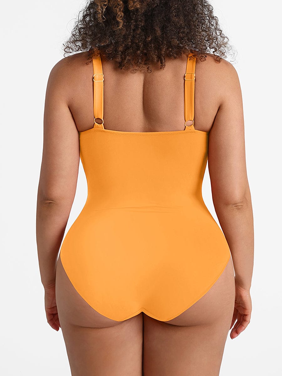 Corrigerend Badpak met Mesh & Ring Detail