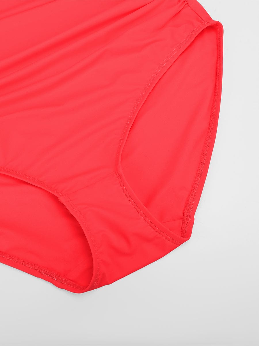 One-Shoulder Badpak met Cut-Out Detail