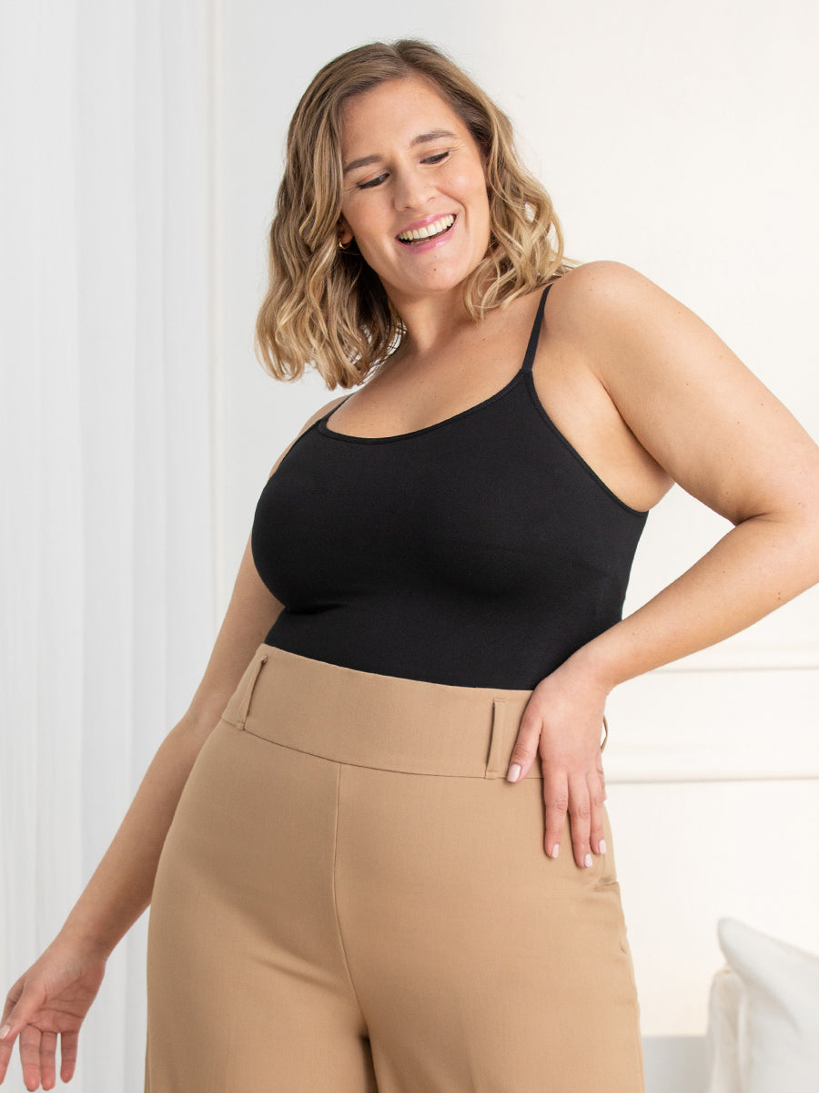 CurveSmooth Cami Top – Rundhalsausschnitt
