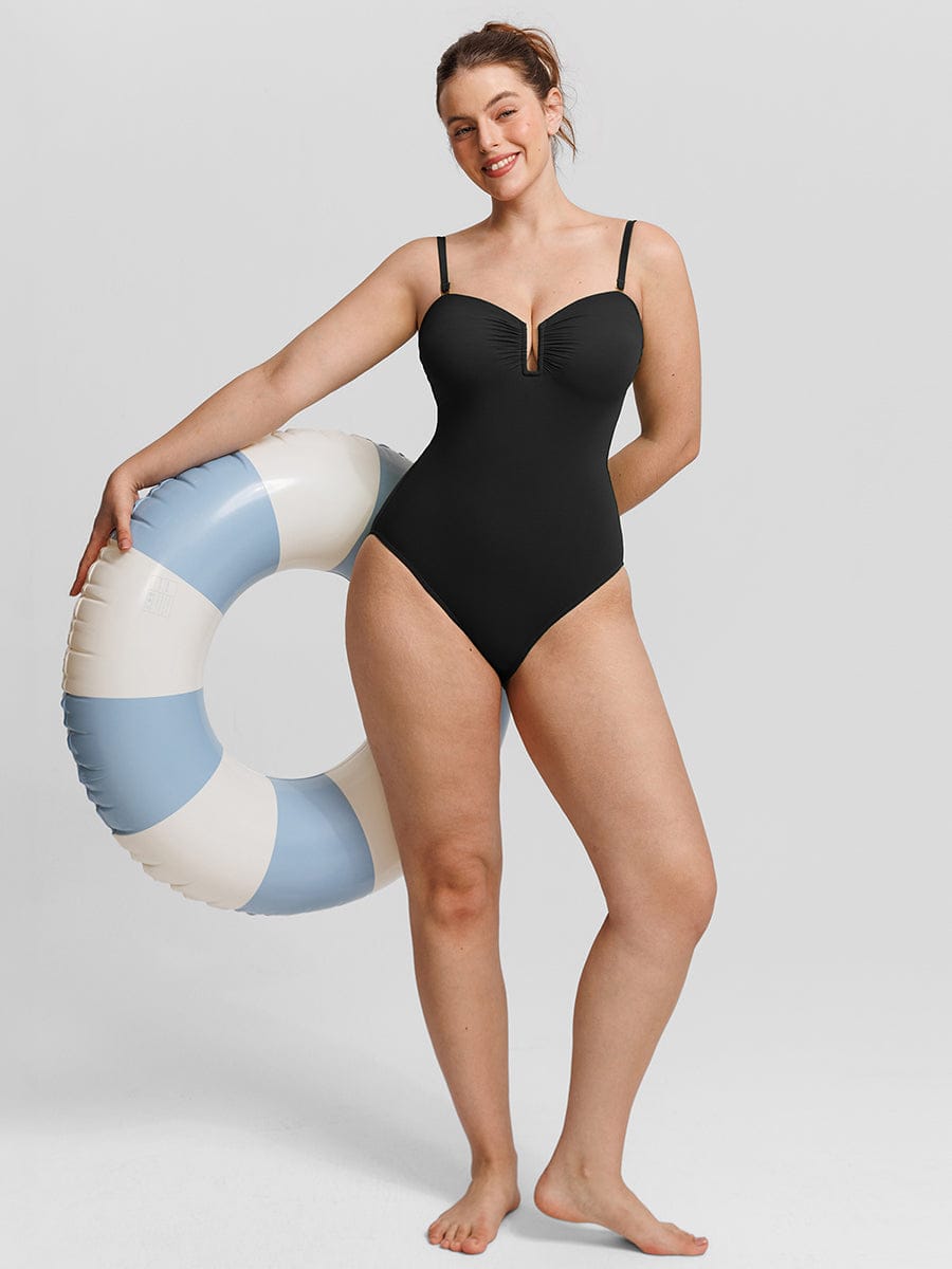 Strapless Corrigerend Badpak met Buikcontrole