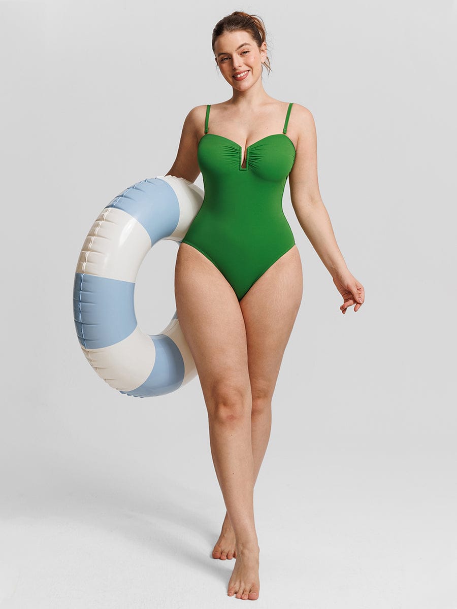 Strapless Corrigerend Badpak met Buikcontrole