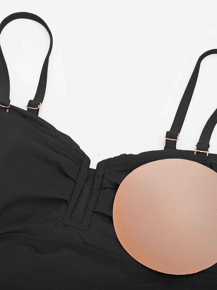 Strapless Corrigerend Badpak met Buikcontrole